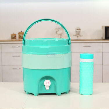 12 Ltr Insulated Water Dispenser + Insulated Flask (500ml) - (1IJ1F1)