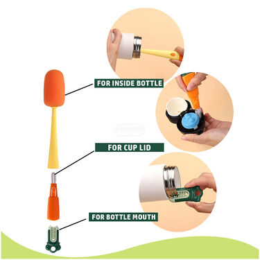 3 in 1 Multipurpose Brush For Cleaning - Buy 1 Get 1 Free (3IN1B)