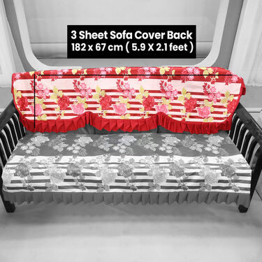 5 Seater Designer Waterproof Sofa Cover Set (5WSC1)