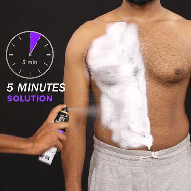 5 mins Painless Hair Removal Spray For Men