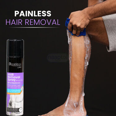 5 mins Painless Hair Removal Spray For Men