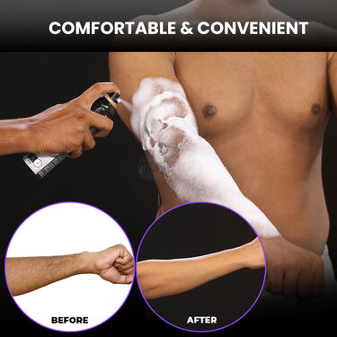 5 mins Painless Hair Removal Spray For Men