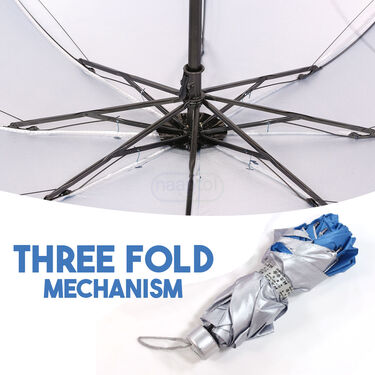 Compact 3 Fold Umbrella - Pack of 3 - Pick Any 1 (3U1)