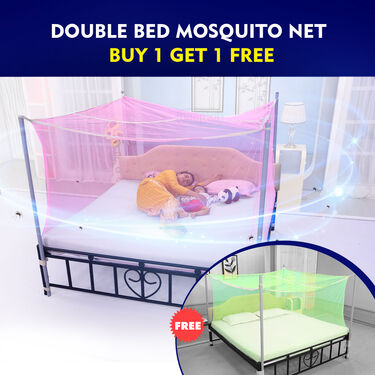 Double Bed Mosquito Net Buy 1 Get 1 Free (DMN1)