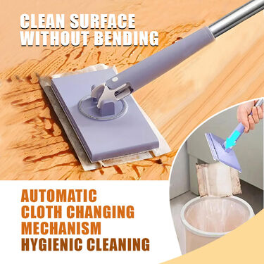 Effortless Self Clamping Easy Clean Mop (ESCMP)
