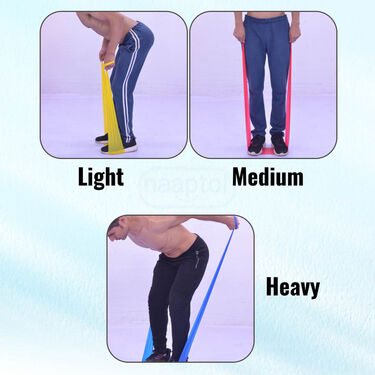 Set Of 3 Resistance Band For Toning Strength & Stretch (FAS35)