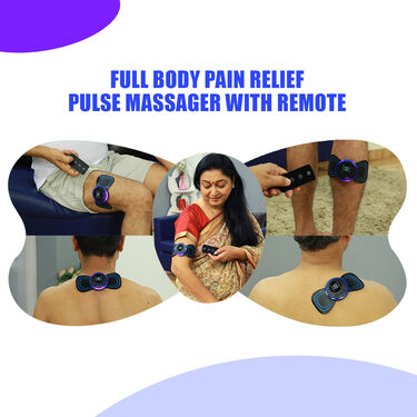 Full Body Pain Relief Pulse Massager with Remote (PRS03)
