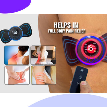 Full Body Pain Relief Pulse Massager with Remote (PRS03)