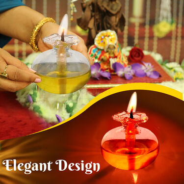Glass Chambu Diya (1GD1)