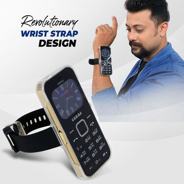 Dual Sim Gamma Hero 2 Mobile With Wrist Strap (HERO2)