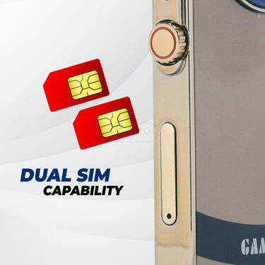 Dual Sim Gamma Hero 2 Mobile With Wrist Strap (HERO2)