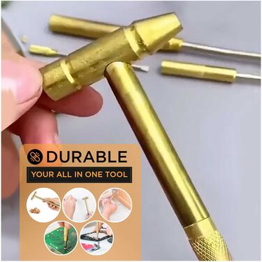 Multi Functional 5 in 1 Small Metal Hammer (D15)