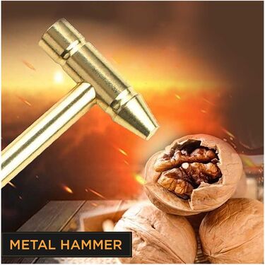 Multi Functional 5 in 1 Small Metal Hammer (D15)
