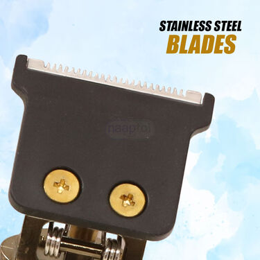 Stylish Golden Trimmer + Golden Watch (PMTW1)