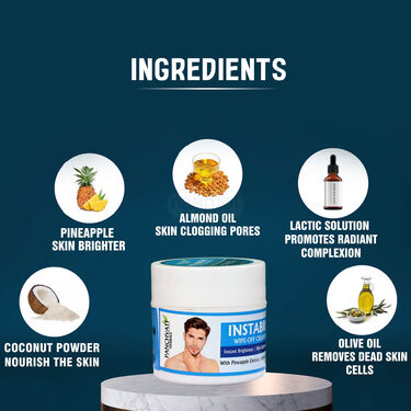 Panchvati Herbal Natural Instant Brightening Cream Pack For Men