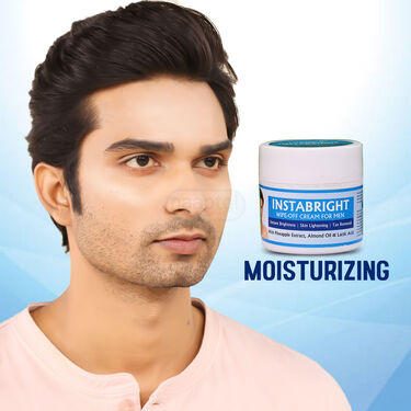 Panchvati Herbal Natural Instant Brightening Cream Pack For Men