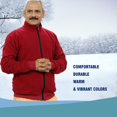 Pick Any 1 Fleece Jacket for Men with Digital Watch And Sunglasses Free (1FJ8)