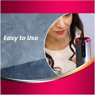 Rechargeable Automatic Wireless Hair Curler (HC)