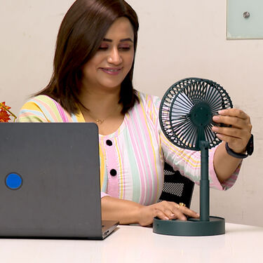 Rechargeable Height Adjustable Fan (RF6)