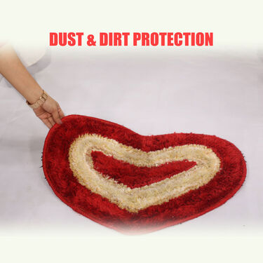 Super Soft Heart Shaped Door Mat-BOGO (DM2)