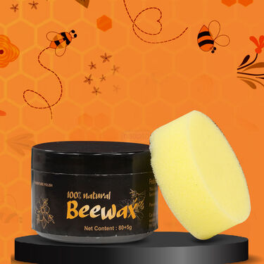 Wooden Furniture Polish + Free Sponge (Beeswax)