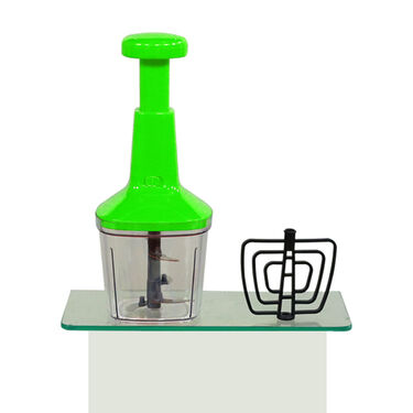 10 Seconds Onion & Vegetable Push Chopper (PC4)