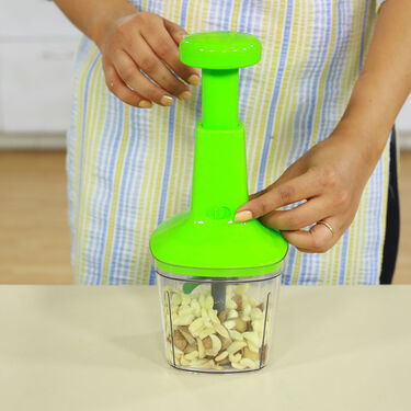 10 Seconds Onion & Vegetable Push Chopper (PC4)