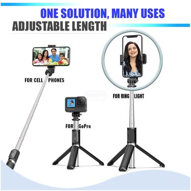 Selfie Stick Handheld Tripod Bluetooth Shutter (SST)