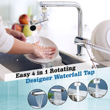 Tap Rotating Handle 4 in 1 Waterfall Rotating Tap – EasyEtail