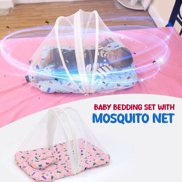 Baby Bedding Set with Mosquito Net (IB2) – EasyEtail