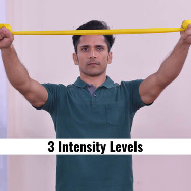 Set Of 3 Resistance Band For Toning  Strength & Stretch (FAS35)