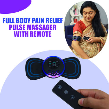 Full Body Pain Relief Pulse Massager with Remote (PRS03)