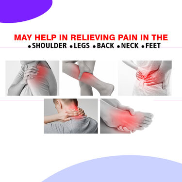 Full Body Pain Relief Pulse Massager with Remote (PRS03)