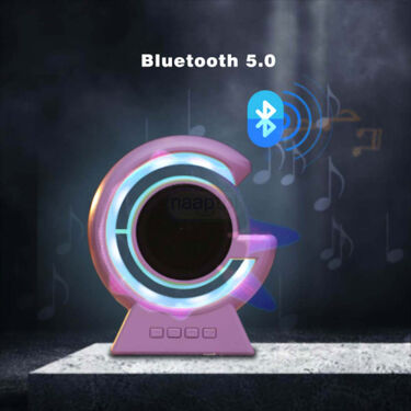 G Shape Speaker With LED Light