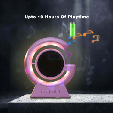G Shape Speaker With LED Light