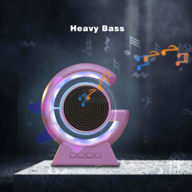 G Shape Speaker With LED Light