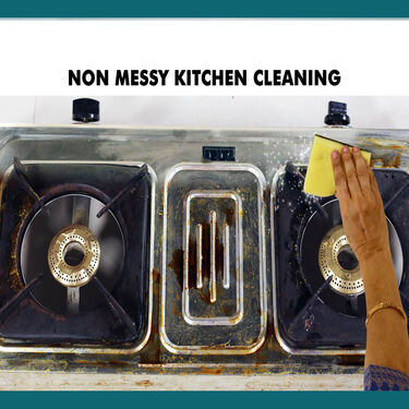 Kitchen Soap Dispenser with Free 3 Foam Scrubber