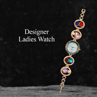 Ladies Watch + 2 Chain + Pendant (LW2CP)