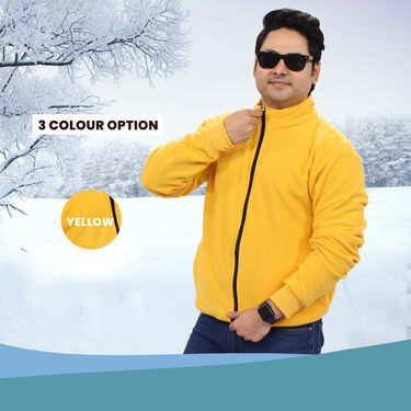Pick Any 1 Fleece Jacket for Men with Digital Watch And Sunglasses Free (1FJ8)