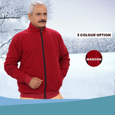 Pick Any 1 Fleece Jacket for Men with Digital Watch And Sunglasses Free (1FJ8)