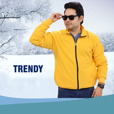 Pick Any 1 Fleece Jacket for Men with Digital Watch And Sunglasses Free (1FJ8)