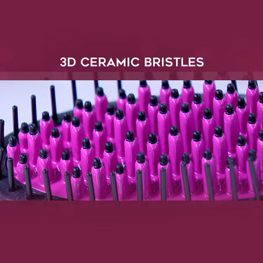Quick & Easy Ceramic Hair Straightener Brush (HS3)