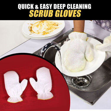 Quick & Easy Deep Cleaning Scrub Gloves – EasyEtail