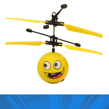 Hand sensor rechargeable flying smiley (RFS)