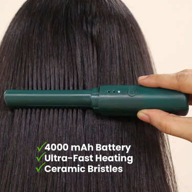 Hot Comb Hair Straightener with Temperature Adjustment (SC2)