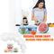 Reusable Round Shape Silicone Food Cover Lid (SFCL)