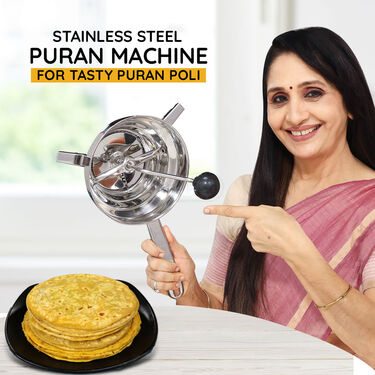 Stainless Steel Puran Machine for Tasty Puran Poli (1PPM1) – EasyEtail